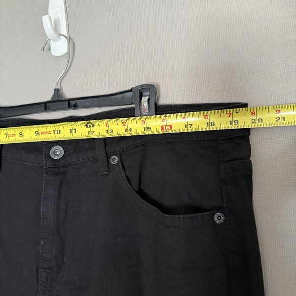 BKE Buckle Tyler Straight Jeans 38x34 Black Mens Stretch Premium Cotton Denim - Picture 7 of 9